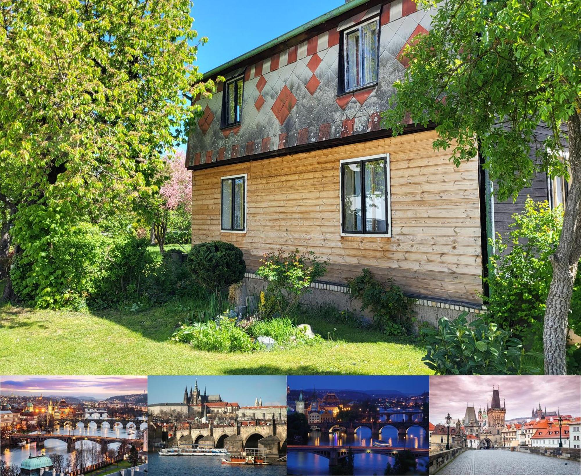 Old Summer House With Renovated Bathroom Прага Экстерьер фото